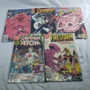 5 Vintage DC Comics Starman Lot Comic Books
